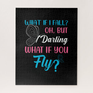 Butterfly Gift   What If You Fly Jigsaw Puzzle