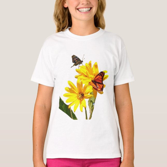 Butterfly Girl T-Shirt (Front)