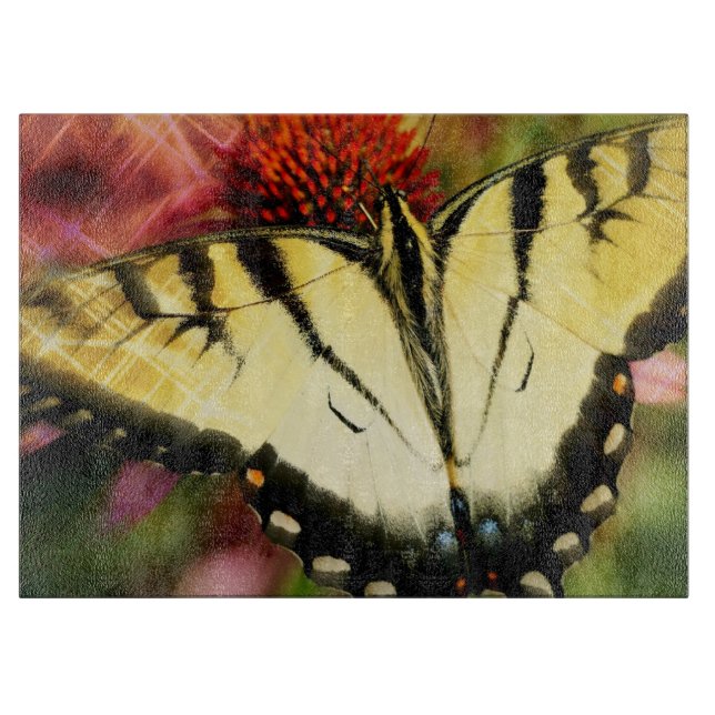 Butterfly Glass Cutting Board (Front)
