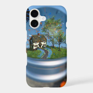 Butterfly Globe iPhone Case