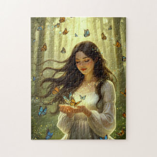 Butterfly Goddess Jigsaw Puzzle