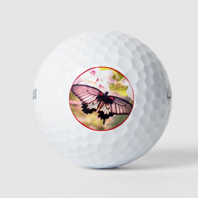 BUTTERFLY GOLF BALL WILSON ULTRA 500 DISTANCE (Front)