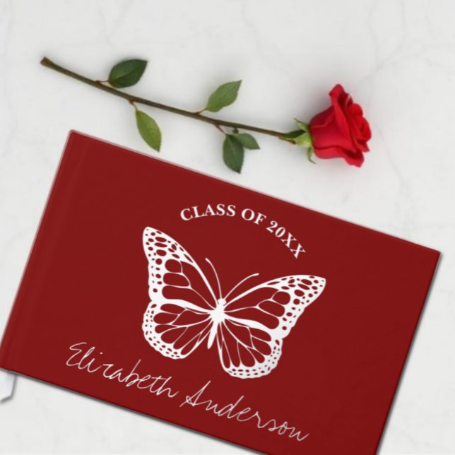 Butterfly Graduation Guest Book (Creator Uploaded)