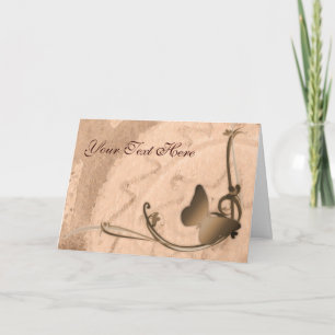 Butterfly Greeting Card