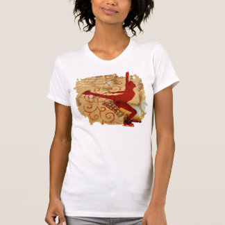 butterfly_grunge Ice Skating Tee