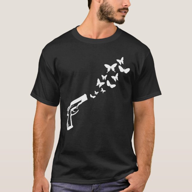 BUTTERFLY GUN T-Shirt (Front)