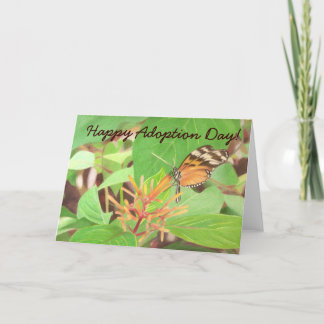 butterfly, Happy Adoption Day! Card