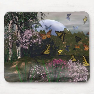 Butterfly Haven Mouse Pad