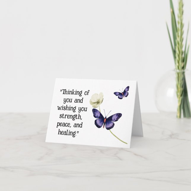 Butterfly Healing Card (Front)