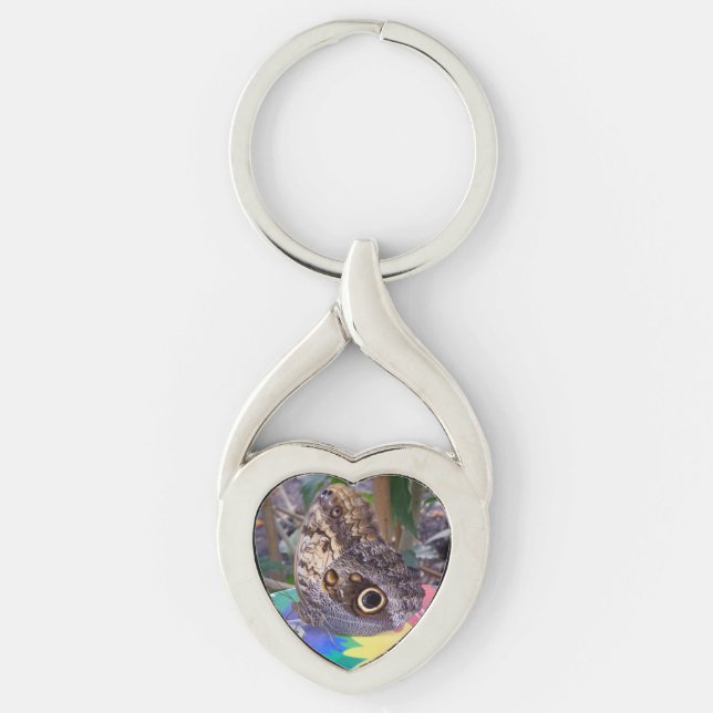 Butterfly Heart Keychain (Front)