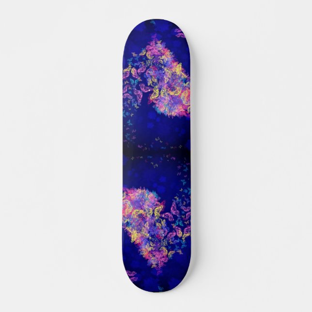 Butterfly Heart - Love - Skateboard (Front)