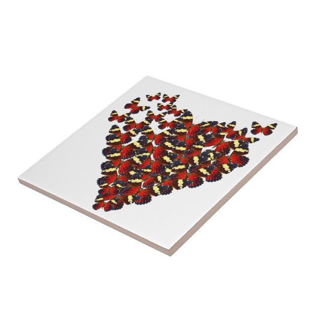 Butterfly heart tile (Side)