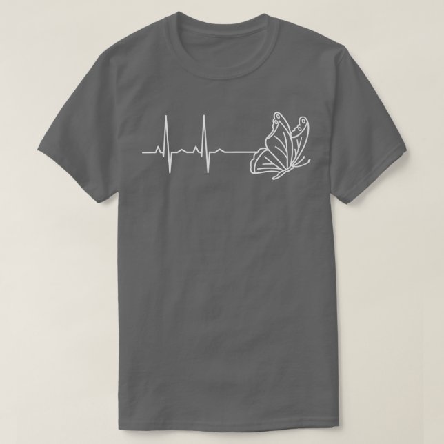 Butterfly Heartbeat 2 T-Shirt (Design Front)