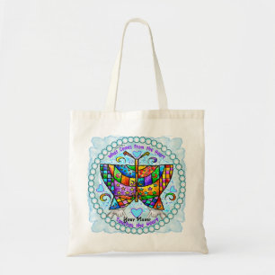 Butterfly Hearts Tote Bag