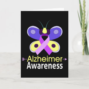 Butterfly Heimerheimer Ribbon Heimerheimer Disease Card