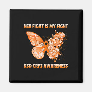 Butterfly Her Fight Is My Fight Rsd Crps Awareness Magnet