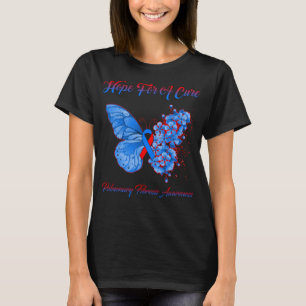Butterfly Hope For A Cure Pulmonary Fibrosis T-Shirt