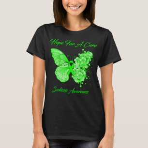 Butterfly Hope For A Cure Scoliosis Awareness T-Shirt