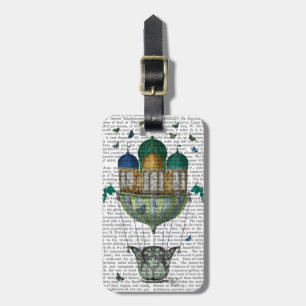 Butterfly House Luggage Tag