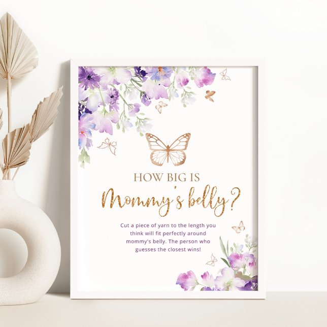 Butterfly how big is mummy's belly game poster (Creator Uploaded)