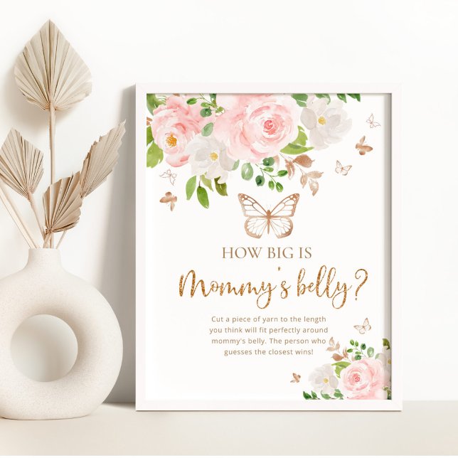 Butterfly how big is mummy's belly game poster (Creator Uploaded)