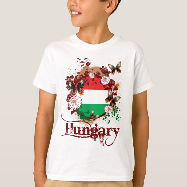 Butterfly Hungary T-Shirt (Front)