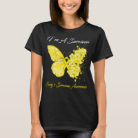 Butterfly I’m A Survivor Ewing's Sarcoma Awareness