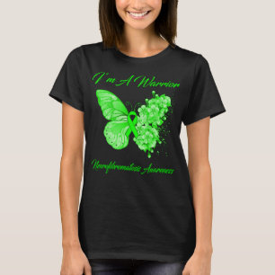 Butterfly I’m A Survivor Neurofibromatosis Awarene T-Shirt