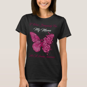 Butterfly I Wear Burgundy For My Mama Sickle Cell  T-Shirt