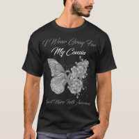 Butterfly I Wear Grey For My Cousin Charcot Marie 