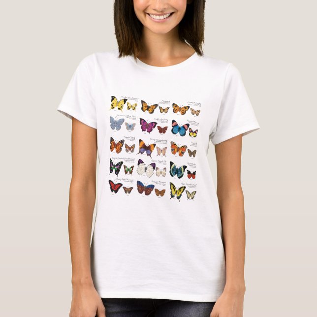 Butterfly Identification T-Shirt (Front)