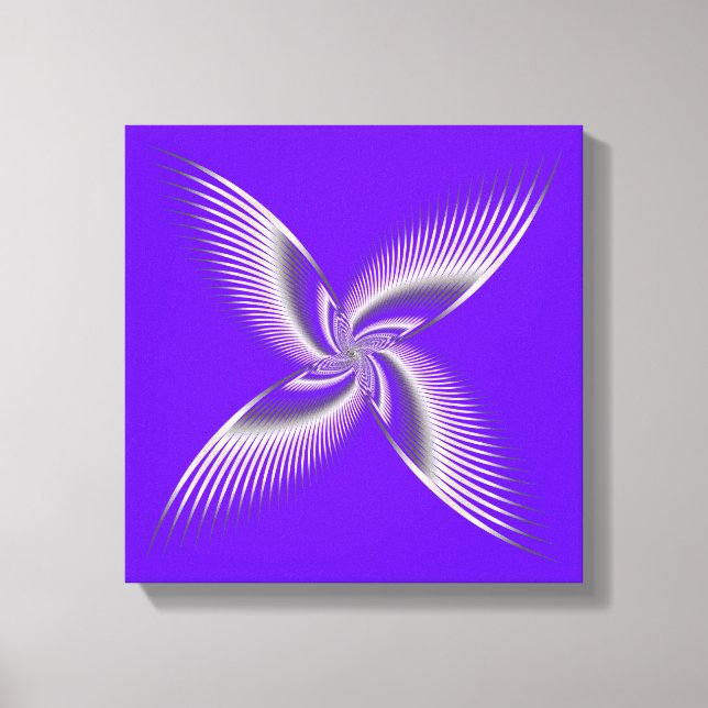 butterfly illusion canvas print (Front)