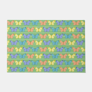 Butterfly In Art Doormat