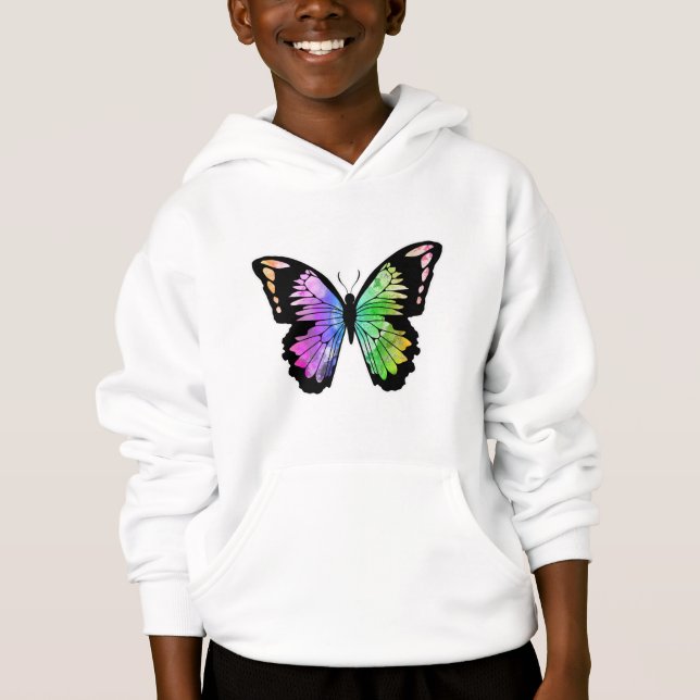 Butterfly in Rainbow Colors (Front)
