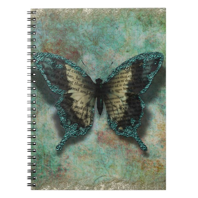 Butterfly in the Garden Notebook (Front)