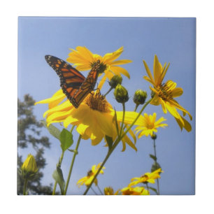 Butterfly in the Sky 2 Tile Trivet
