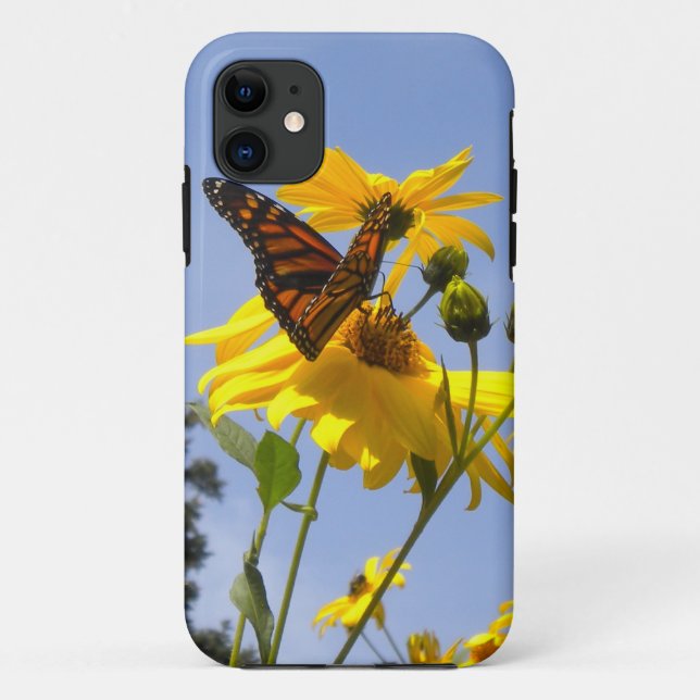 Butterfly in the Sky iPhone 5 case (Back)