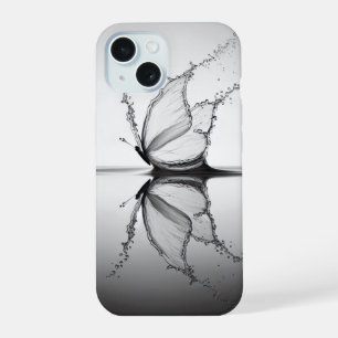 Butterfly In Water Splash iPhone 15 Case