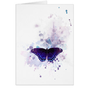 butterfly ink impression