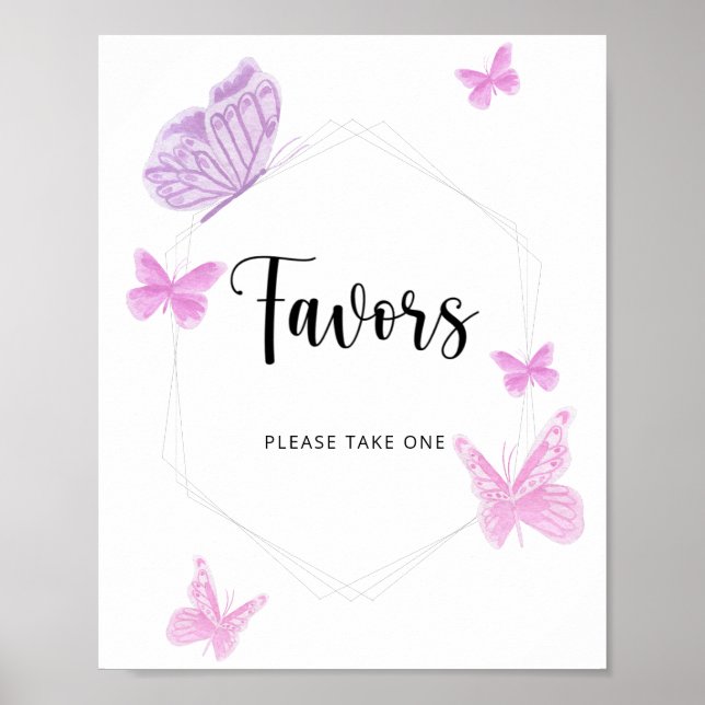 Butterfly is on the way \  Favours Poster (Front)