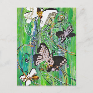Butterfly Jewels Postcard