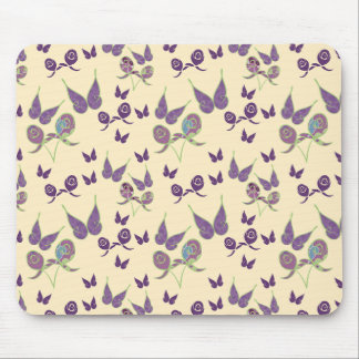 Butterfly Joy in Cream Mousepad