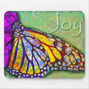 Butterfly Joy Mouse Pad