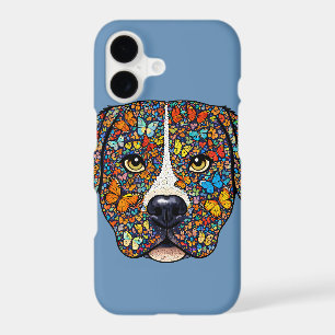 Butterfly Kaleidoscope Dog Labrador Lover Phone