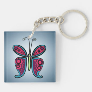 Butterfly Key Ring