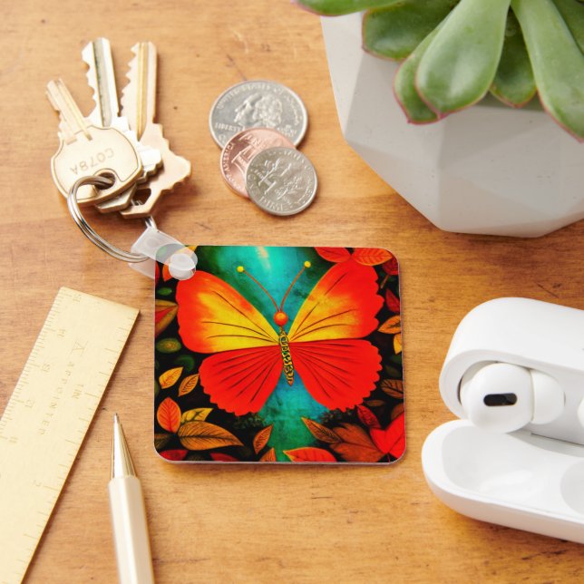 Butterfly  key ring (Desk)