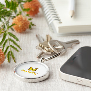 Butterfly Key Ring