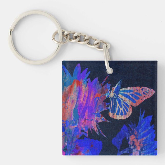 Butterfly  key ring (Front)