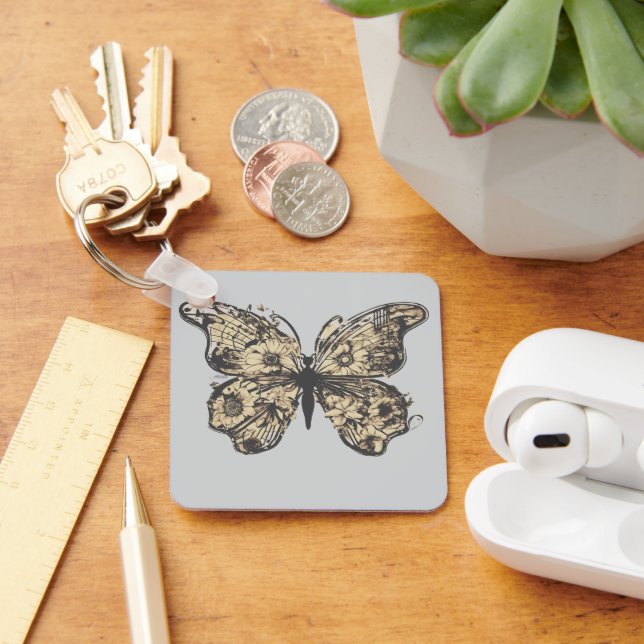butterfly keychain (Desk)
