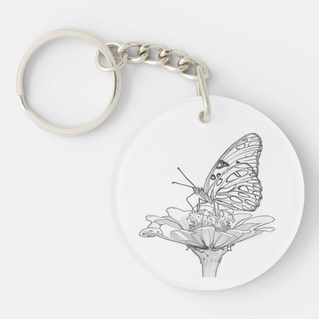 Butterfly keychain (Front)